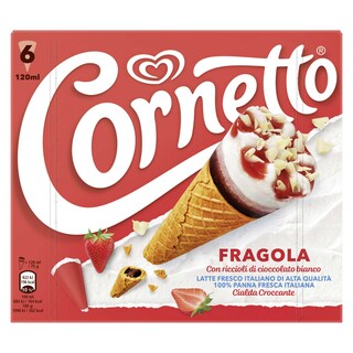 Cornetto | Fraise 6 x 12 cl