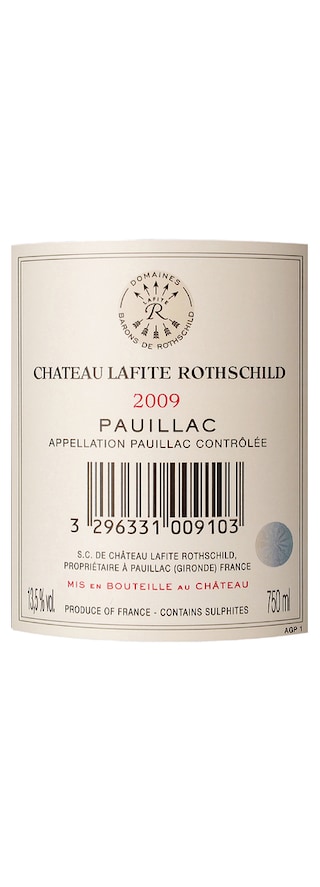 France - Frankrijk | Bordeaux - Pauillac | Château Lafite Rothschild 2009 
