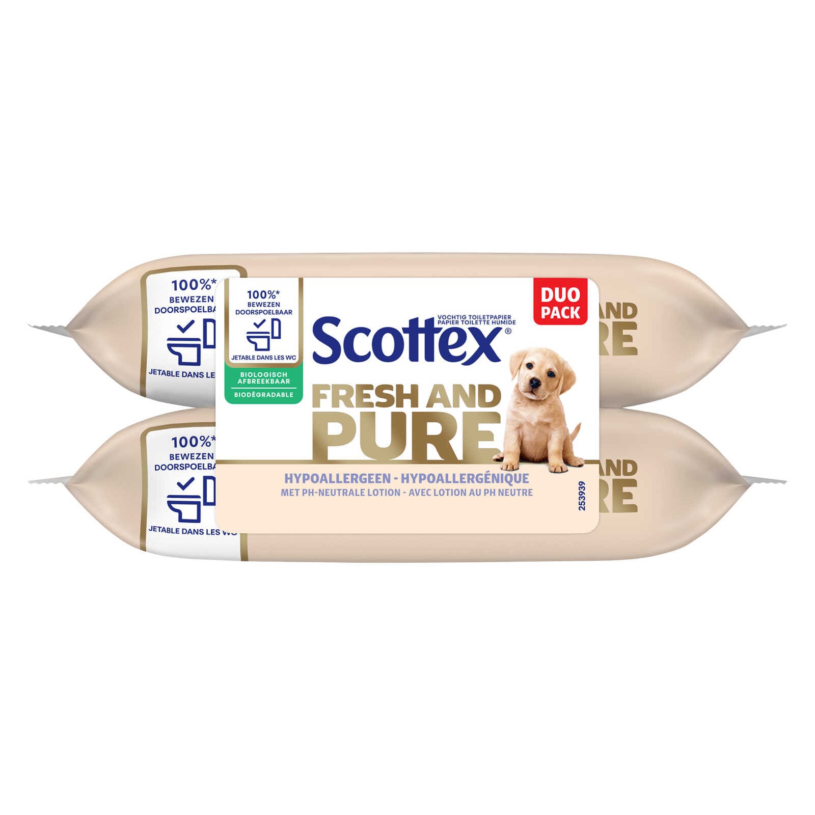 Scottex Toiletpapier | Vochtig | Pure | Eco