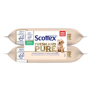 Scottex | Toiletpapier | Vochtig | Pure | Eco 