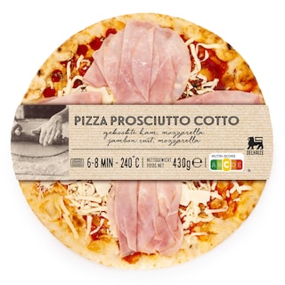 Delhaize | Pizza | Prociutto | Cotto 430 gr