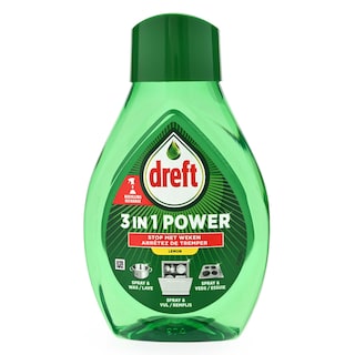 Dreft | 3in1 Power | Afwasmiddel spray | Navulling | Citroen 