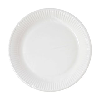 Decorata Party | Assiettes Blanches | 20cm 