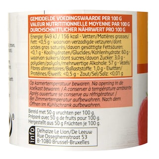 Delhaize | Confituur | Aardbei | Maltitol 