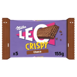 Milka | Léo | Chocolade | Wafels | Crispy 