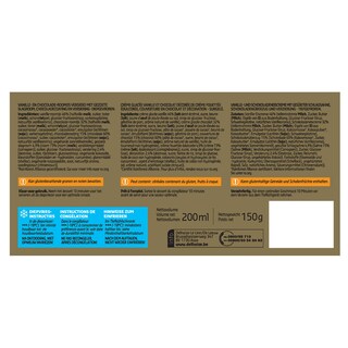 Delhaize | Dôme | Vanille | Chocolade | Roomijs 2 x 75 gr