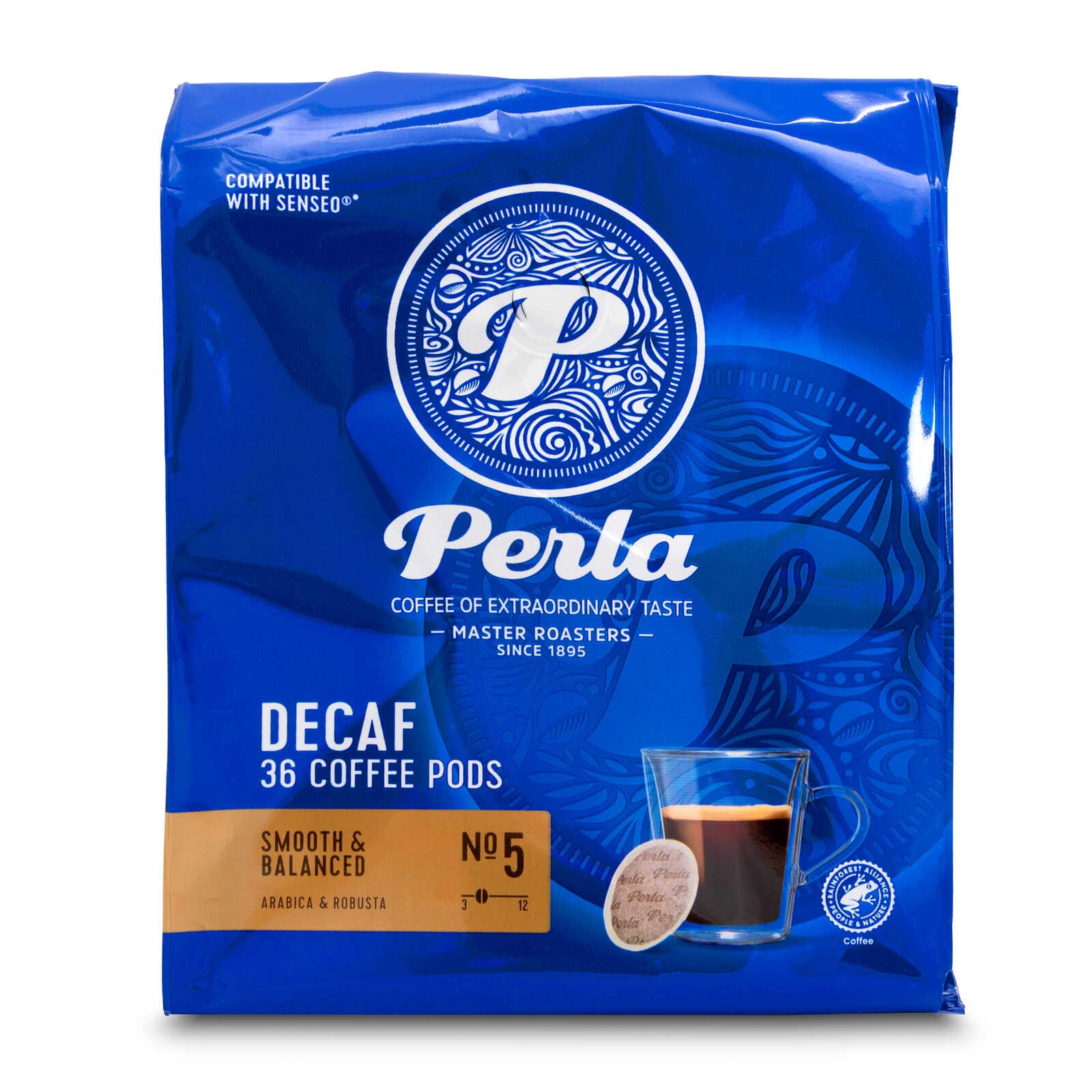 Perla Koffie | Deca | Pads