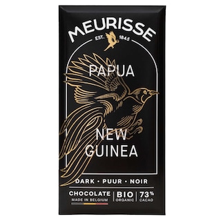 Meurisse | Pure chocolade | PNG | 73% | fairtrade | Bio 