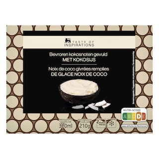 Taste of Inspirations | Noix de Coco Givrée | Avec Crème de Coco 
