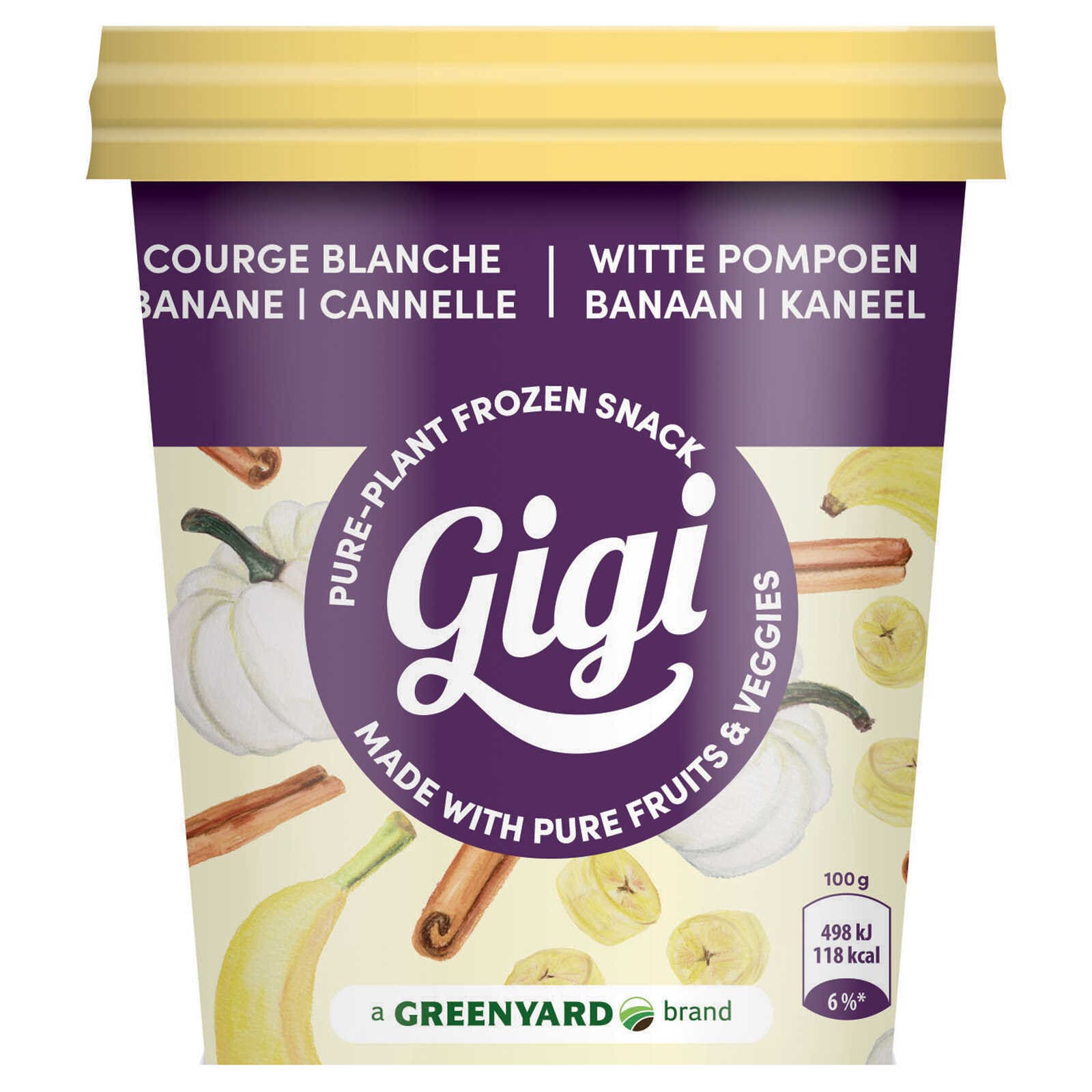 Gigi Pompoen | Banaan | Kaneel