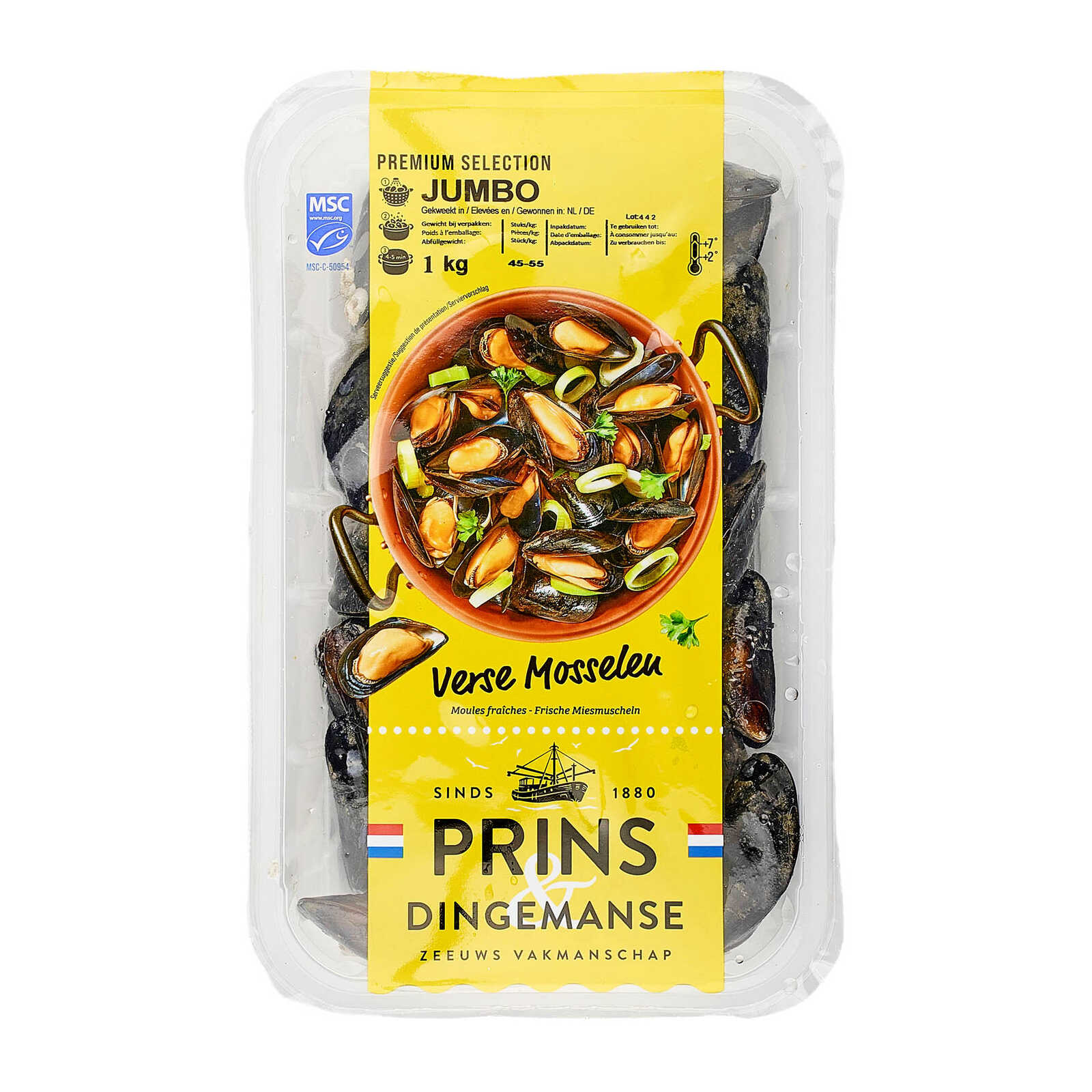 Prins & Dingemanse Verse mosselen