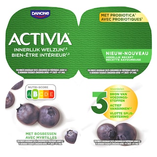 Activia | Yaourt | Myrtille | Bifidus | Probiotiques 