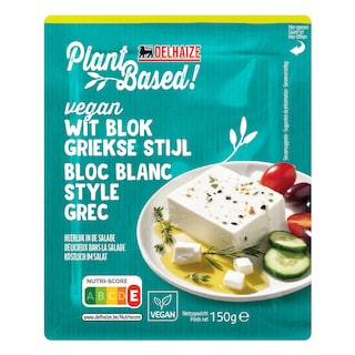 Delhaize | Plant-Based | Plak | Plantaardige | Voor Sla 150 gr