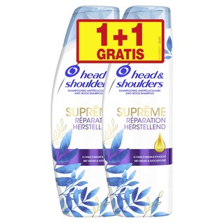 Head & Shoulders | Shampooing | Supreme Repair | Promopack 1+1 | 2x250ml 