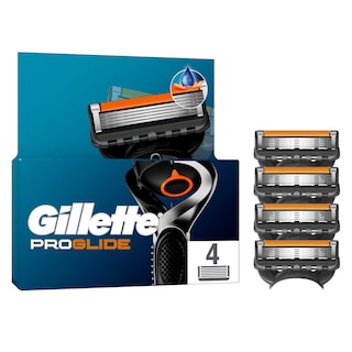 Gillette | Fusion Proglide | Proglide | Manuel | Lames | 4p 
