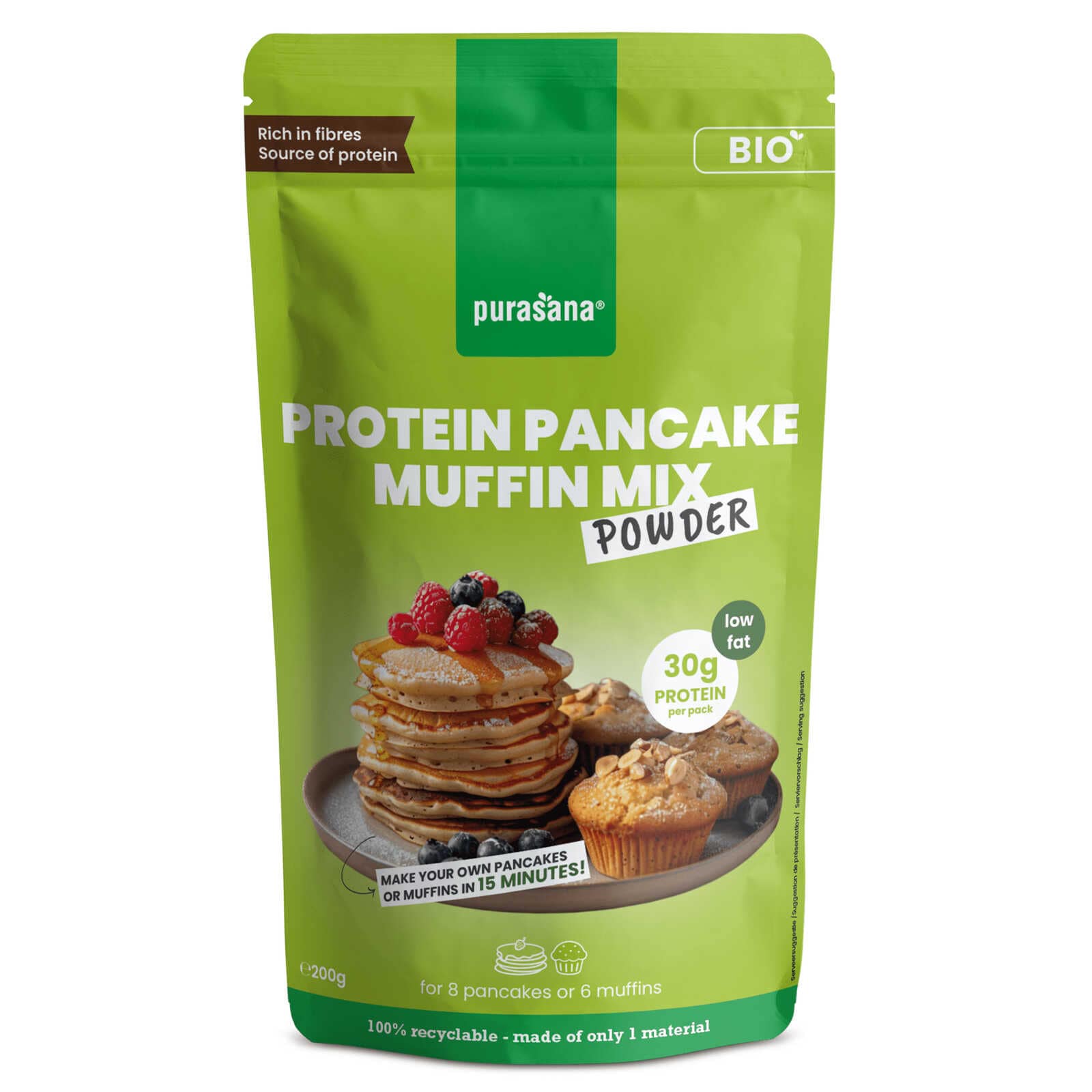 PURASANA Mix | Proteine Pancakes & Muffins | Bio