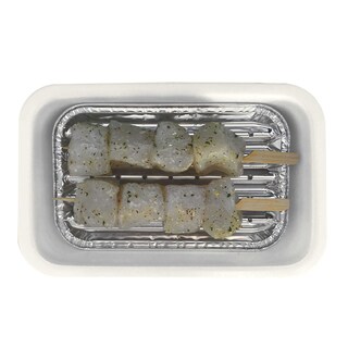 Delhaize | Brochette |Kabeljauw | Gemarineerd 