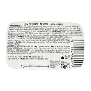 Delhaize | Salade | Jambon-Poireaux 