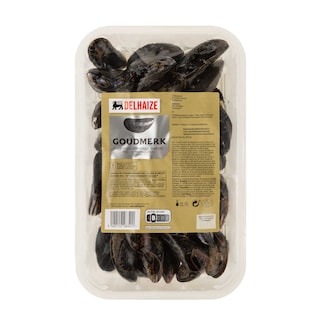 Delhaize | Verse mosselen | Goudmerk 