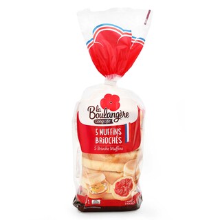 La Boulangère | Muffin Brioché | 5 Pièces 250 gr