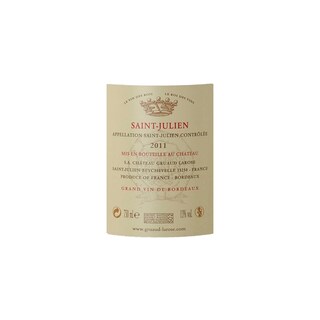 Chateau Gruaud Larose | Saint-Julien Grand Cru Classé | 2011 