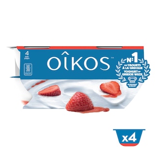 Oikos | Yoghurt | Aardbei | Griekse stijl 