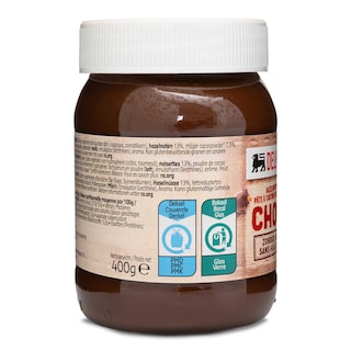 Delhaize | Pâte à tartiner | Chocolat | Noisettes 