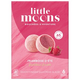 Little Moons | Mochi | Framboos 6 x 32 gr