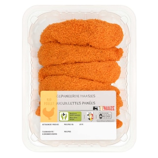 Delhaize | Haasjes | Kip | Gepaneerd | Bbw 