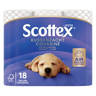 Scottex | Papier toilette | Coussiné | Eco 