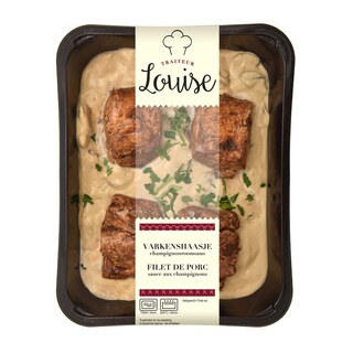 Traiteur Louise | Filet De Porc Sauce Champignons 