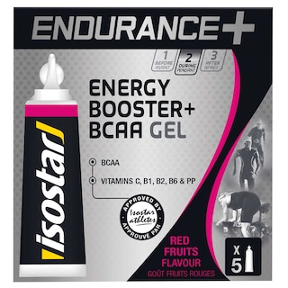 Isostar | Gel energy | Fruits rouges 5 x 20 gr