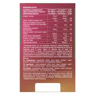 Purasana | Café| Mushroom | Bio 6 x 3 gr