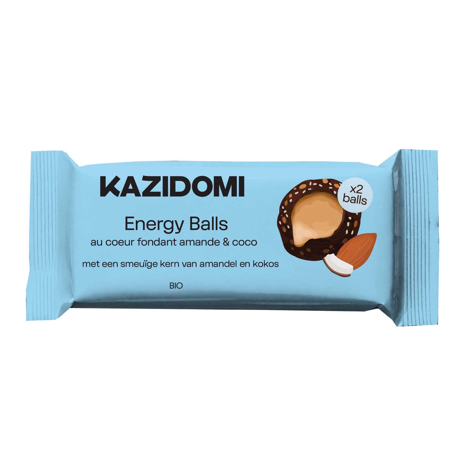 Kazidomi Energieballen | Amandelen | Coco | Bio