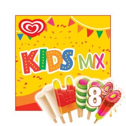 Ola | Kids mix | Glace à l'eau | 8pc 