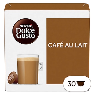 Nescafé | Dolce Gusto | Café au Lait | 30 capsules 