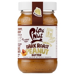 Pip&Nut | Beurre de cacahuètes | Crunchy | Dark roast 
