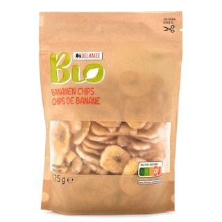Delhaize | Bio | Bananenchips | Bio 125 gr