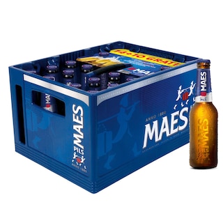 Maes | Maes | Bière blde | Pils | 5.2%ALC | 14+10 