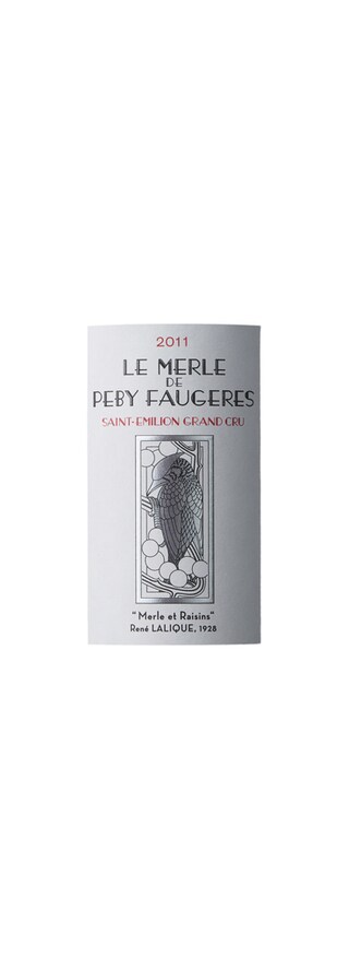 Le Merle de Peby Faugeres | Saint-Émilion Grand Cru | 2011 75 cl