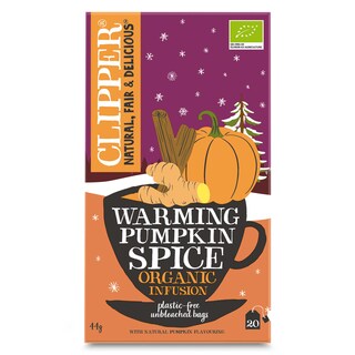 Clipper | Infusie | Spiced Pumpkin | Zakjes | Bio 20 x 2,2 gr
