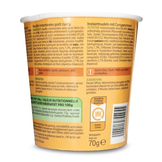 Delhaize | Cup | Noodle | Curry 70 gr