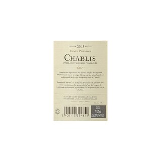 France - Frankrijk | Bourgogne - Chablis A.C. | Chablis Cuvée Prestige 15 Wit 