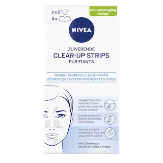 Nivea | Visage | Strips | Clear-up | Zuiverende 