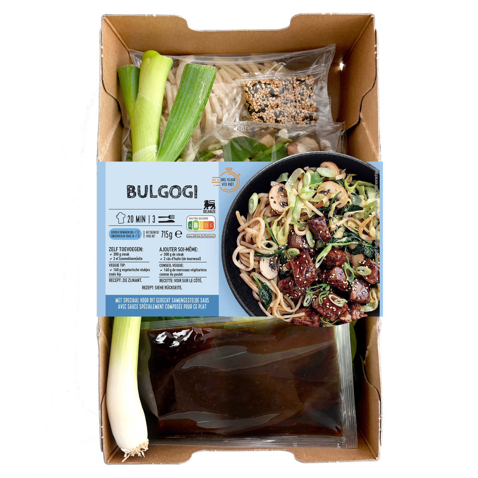 Delhaize Maaltijdbox | Bulgogi bowl