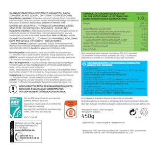 Delhaize | Garnalen | L 16/20 | Asc 450 gr