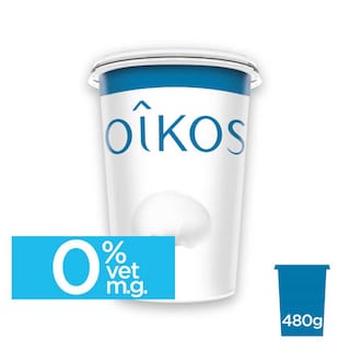 Oikos | Yoghurt | Natuur | 0% | Griekse wijze 480 gr
