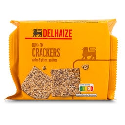 Delhaize | Crackers | Zaden | Pitten 