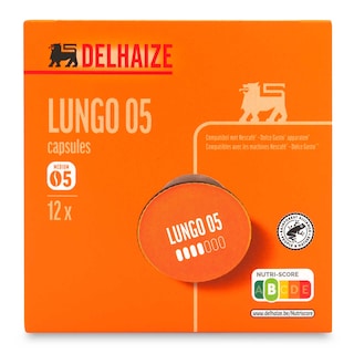 Delhaize | Koffie | Lungo 05 | Dolce Gusto capsules 
