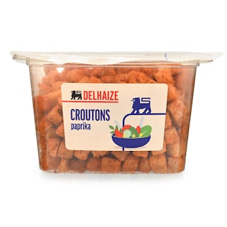 Delhaize | Korstjes | Salade | Paprika 